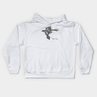 Raven flight Kids Hoodie